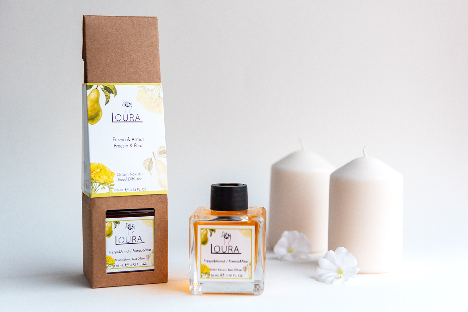 LOURA ARMUT ETKİLİ ÇUBUKLU BAMBU ORTAM KOKUSU 110 ML