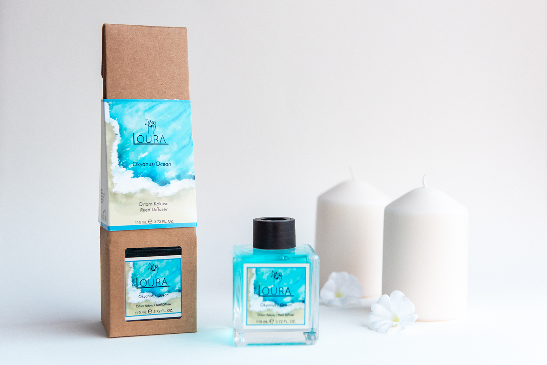 LOURA OKYANUS ETKİLİ ÇUBUKLU BAMBU ORTAM KOKUSU 110 ML