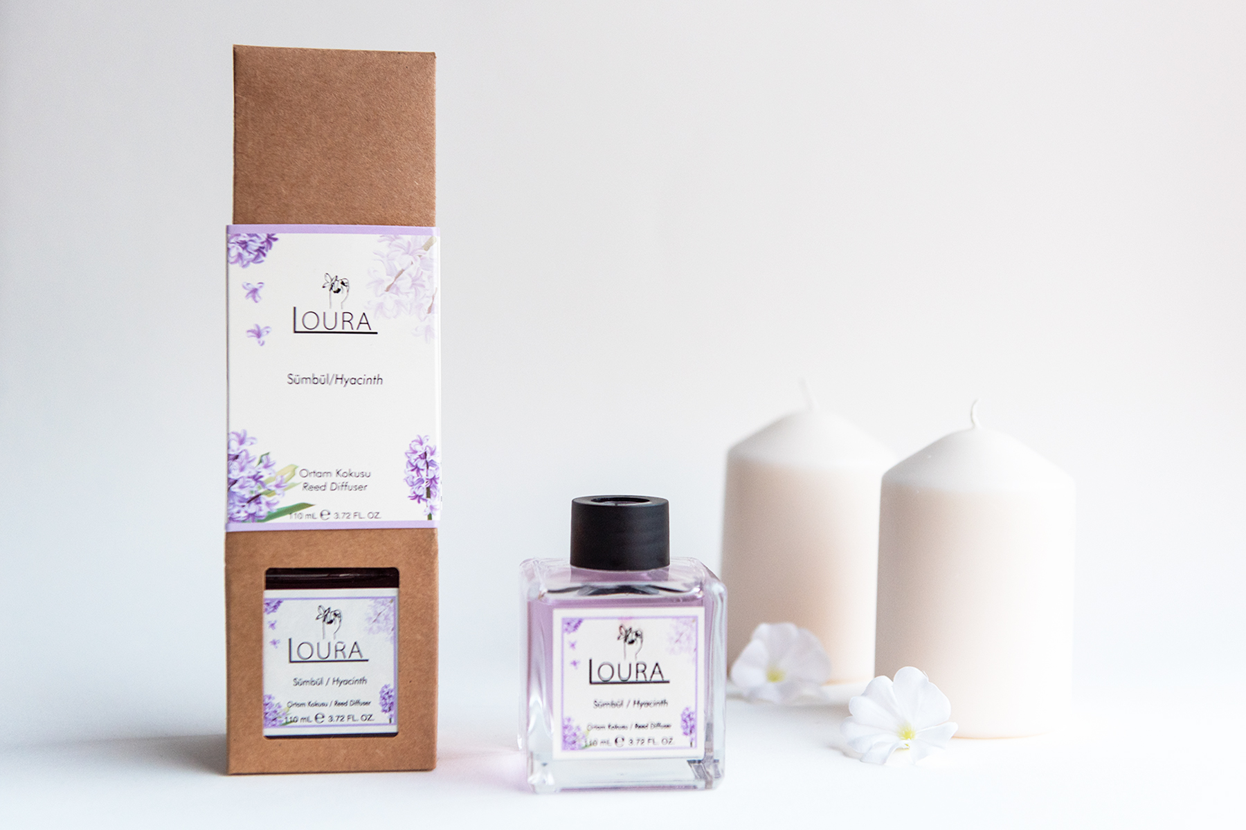 LOURA SÜMBÜL ETKİLİ ÇUBUKLU BAMBU ORTAM KOKUSU 110 ML